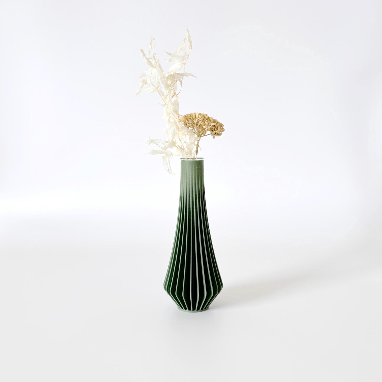 Minimalist Flower Bud Vase / Modern Table Centerpiece / 3D Printed / KANJI Vase