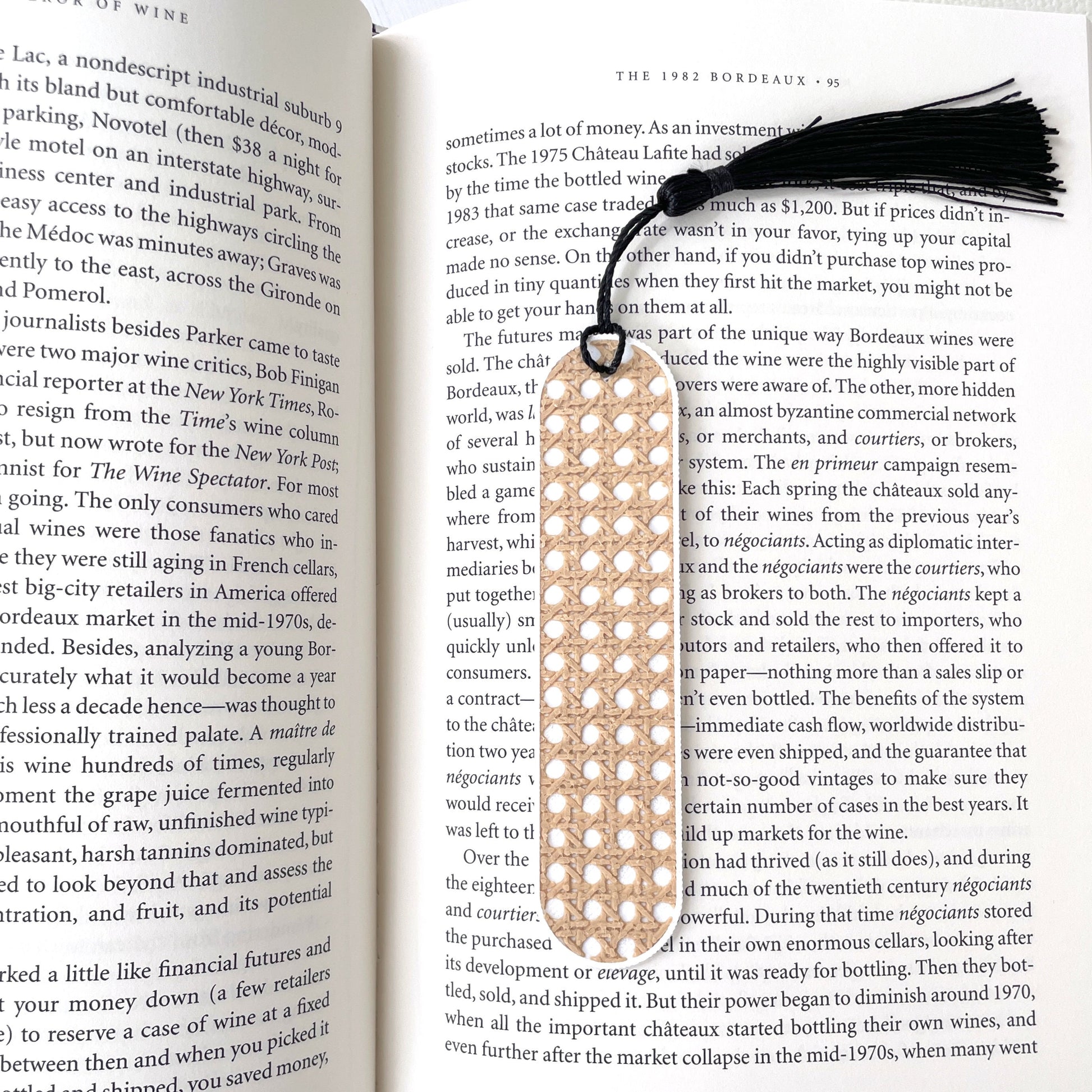 COZI Rattan Bookmark - SONNIHAUS